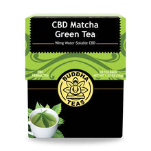 Load image into Gallery viewer, CBD Tea - Matcha & Green Tea