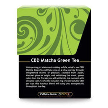 Load image into Gallery viewer, CBD Tea - Matcha & Green Tea