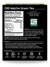 Load image into Gallery viewer, CBD Matcha Green Tea