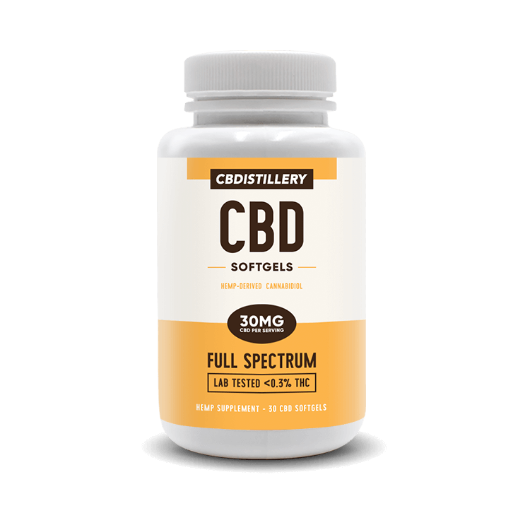 CBD Infused Softgels - 30mg